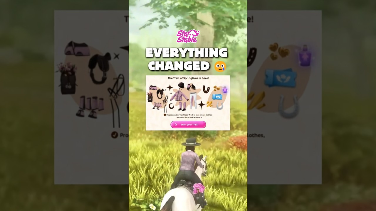 Конюшня Star Stable изменила правила ипподрома Trailblazer Track 😭🌸