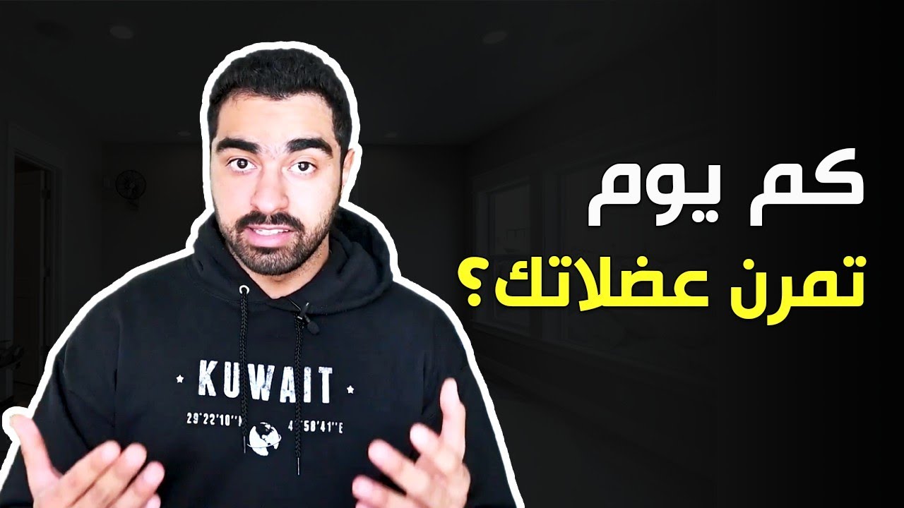 أفضل عدد مرات تمرين العضلة خلال الأسبوع