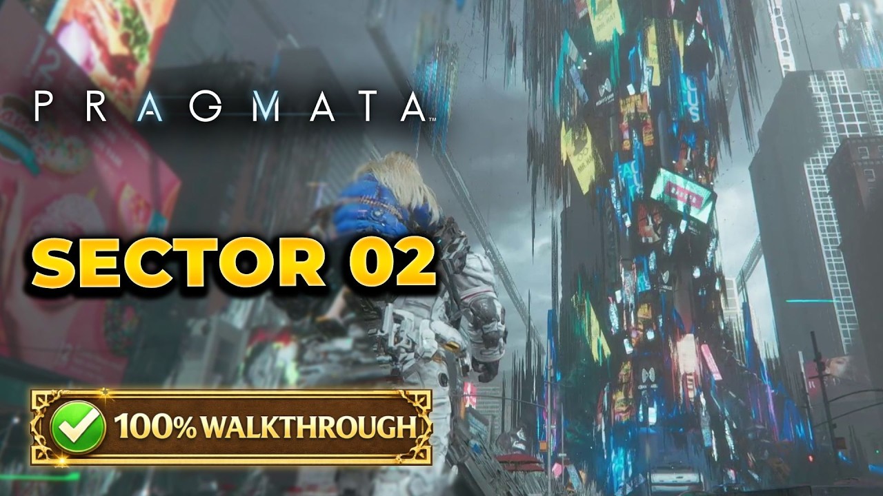 Pragmata &ndash; Mass Production Array (Sector 02) 100% Walkthrough | All Collectibles & Secrets