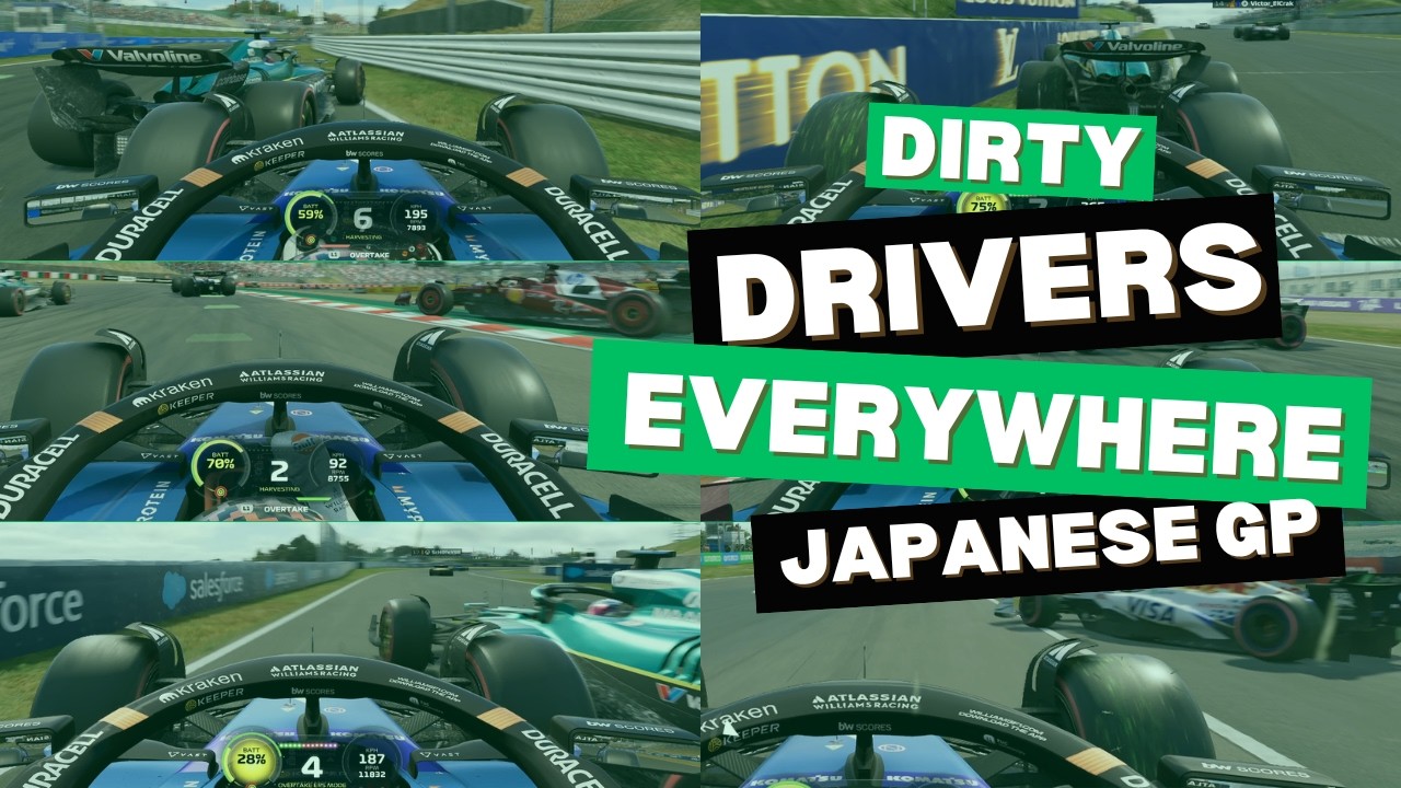 Worst Race at Suzuka Ever… 😤 | Japanese GP | F1 2025 MultiplayerWorst race japan