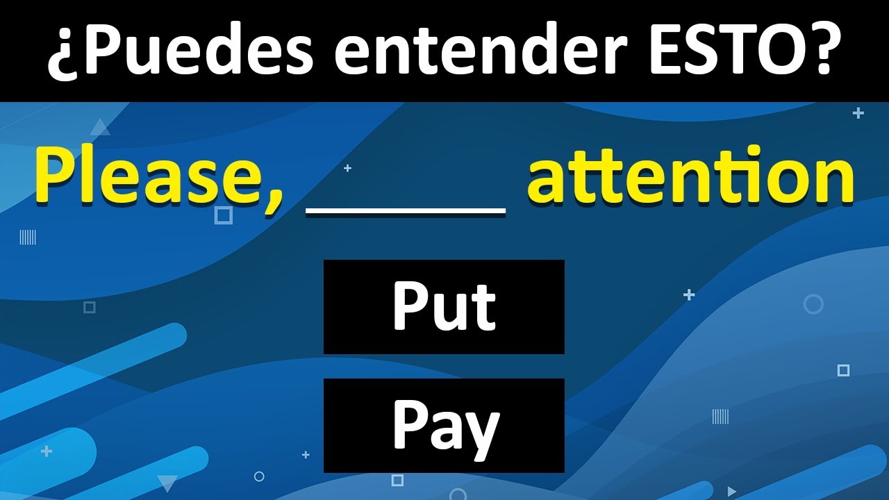 Sabes Inglés Suficiente para Entender Esto 🤔?