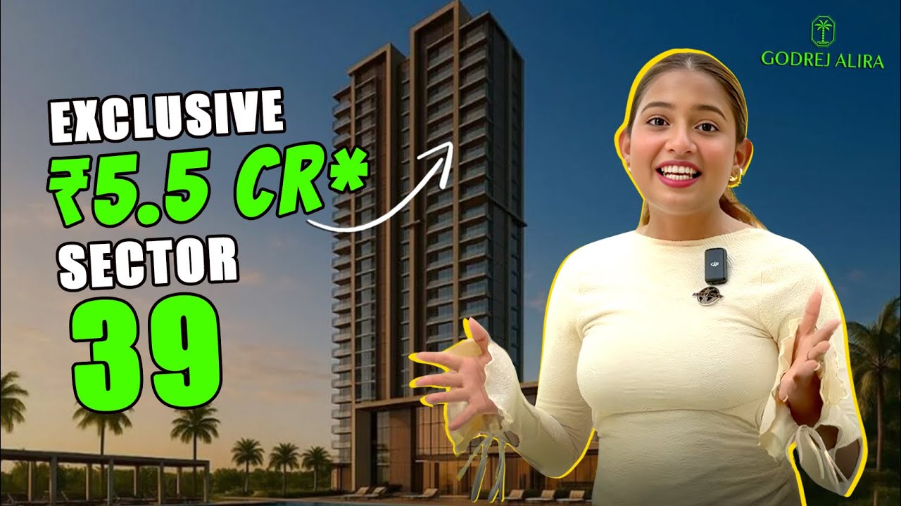 Godrej Alira Sector 39 Gurgaon | Palm Island Themed 3 & 4 BHK Luxury Apartments | Near Medanta