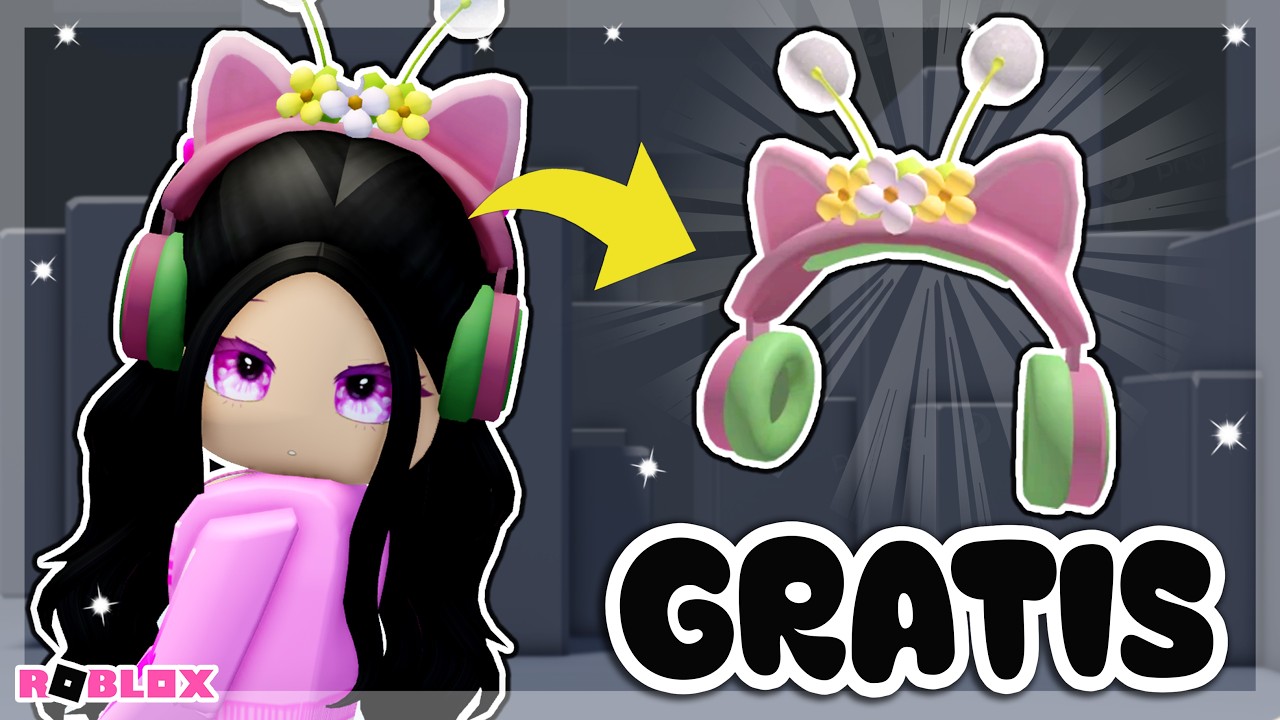 PEGUE HOJE FONE DE OUVIDO DE GATINHO GRATIS NO ROBLOX