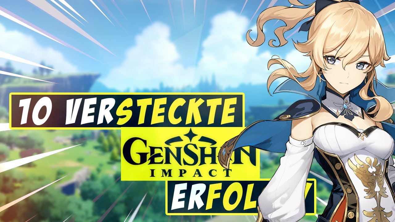 11 versteckte Erfolge = 205 Urgesteine | Genshin Impact Deutsch
