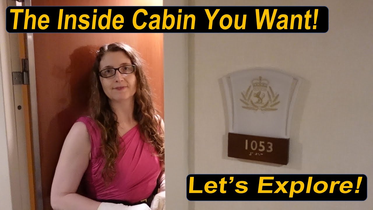 Cunard's Queen Victoria // Deluxe Inside Cabin (1053) Tour!