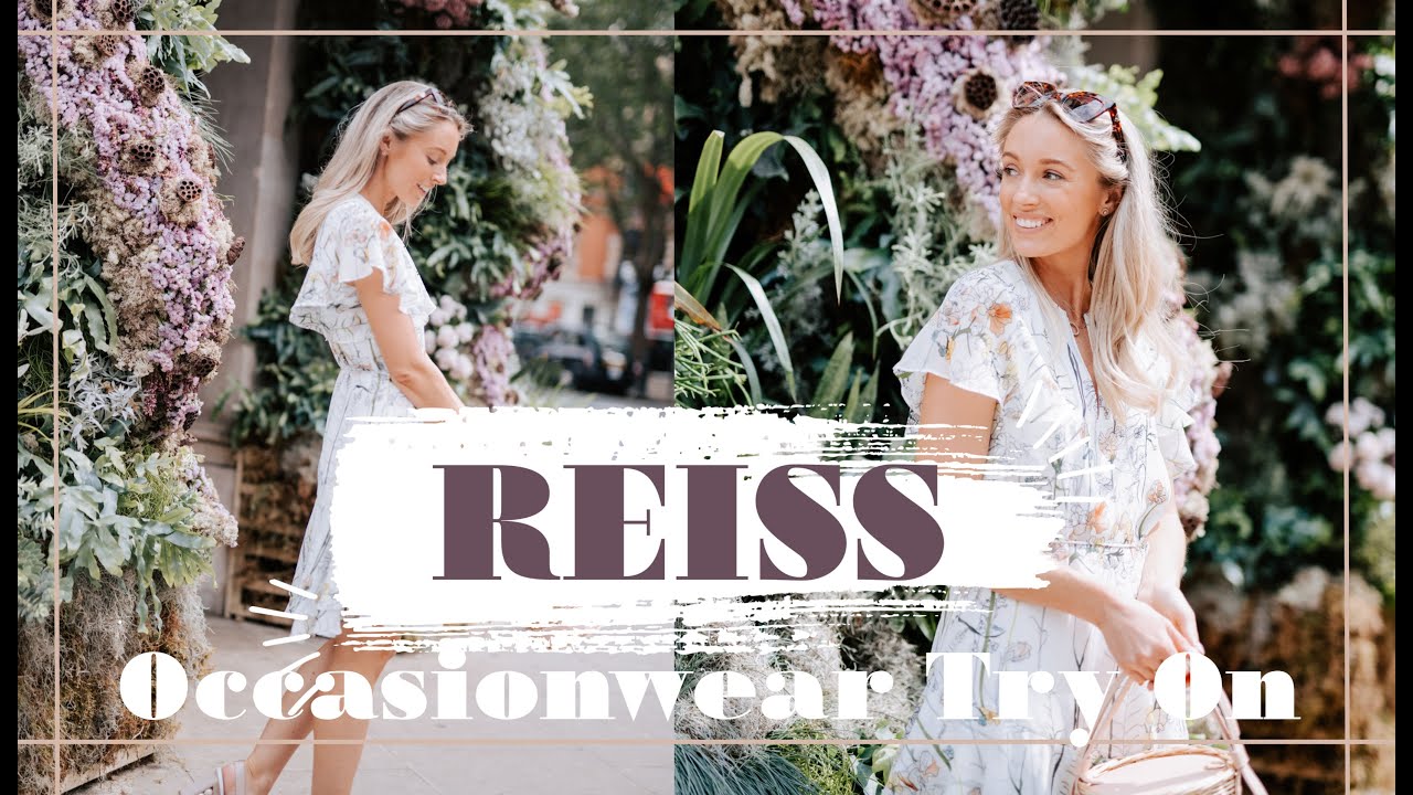 REISS SUMMER 2019 HAUL & TRY ON // Styling Summer Dresses & Occasionwear // Fashion Mumblr