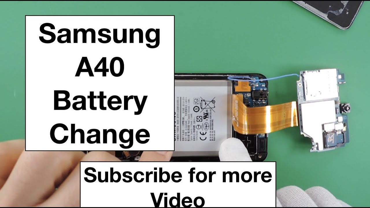 samsung a40 akku wechseln