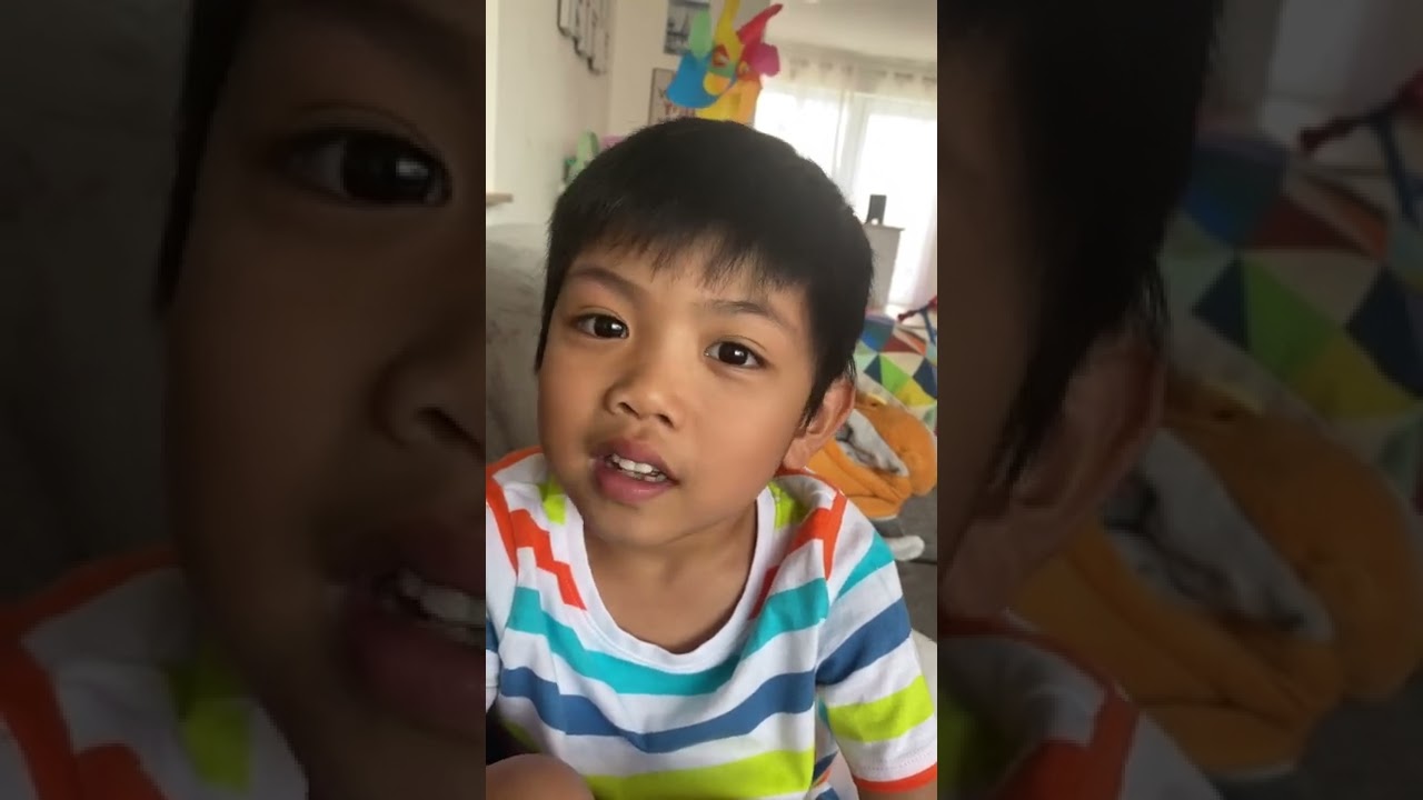 Five-Year Old Filipino Boy Speaking German #filipinosingermany #thirdyandalli  #shorts #deutsch