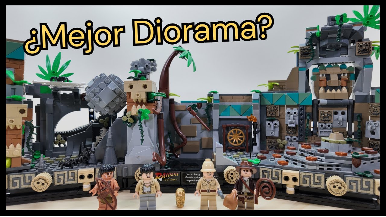 LEGO Indiana Jones y el Templo del Ídolo dorado set 77015 review
