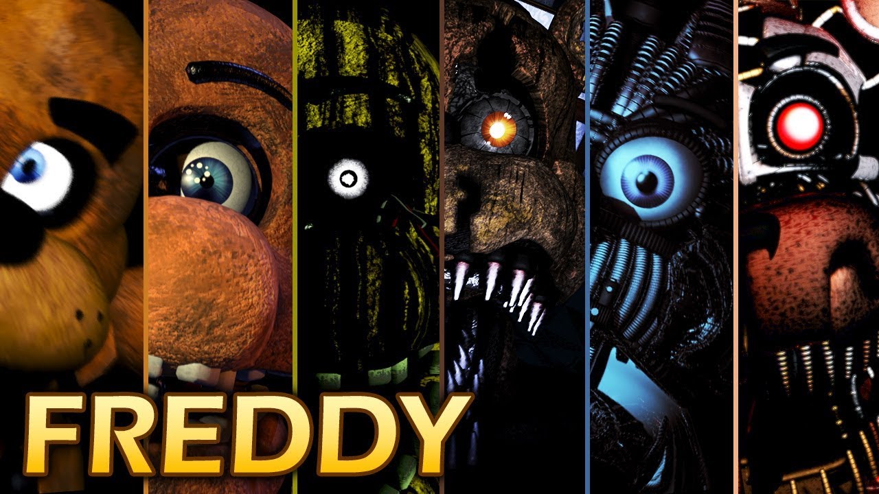 Evolution of Freddy Behavior in FNAF (2014-2017)