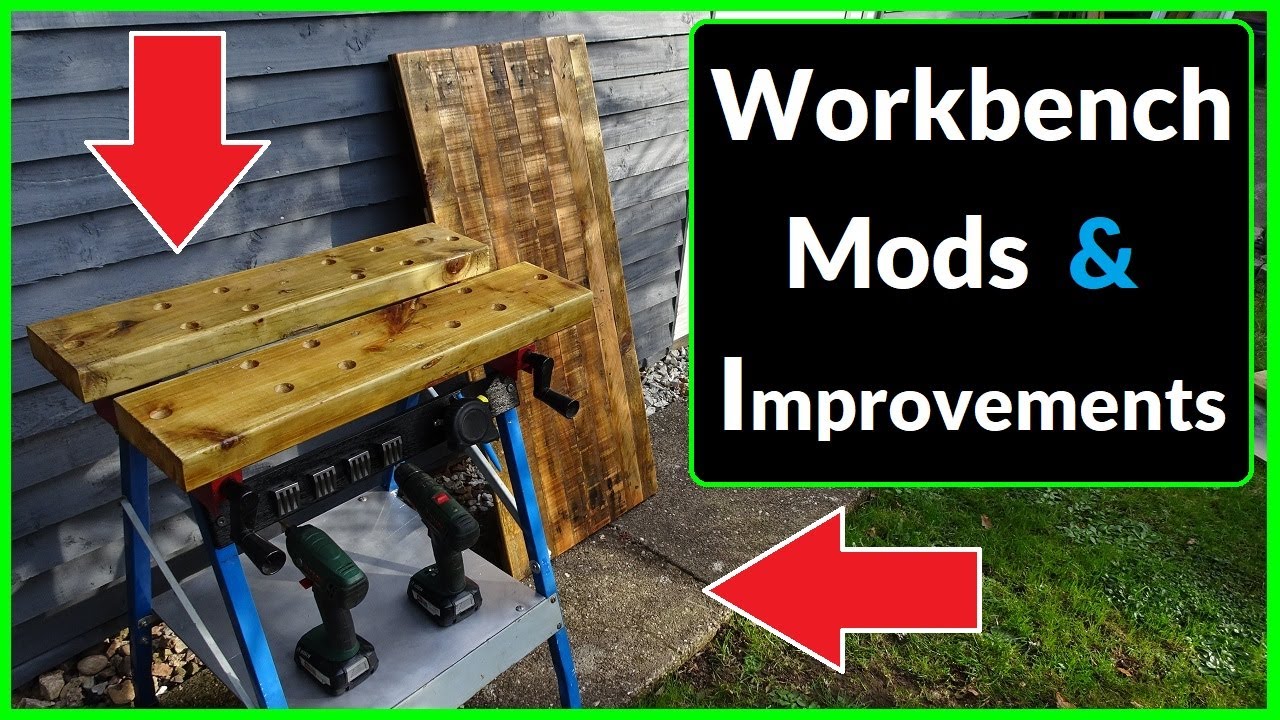 5 x Mods & Improvements for a Cheap Folding Workbench