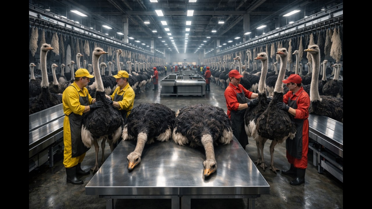 Inside the Ostrich Leather Factory – How Rare Skins Become $30,000 Bags