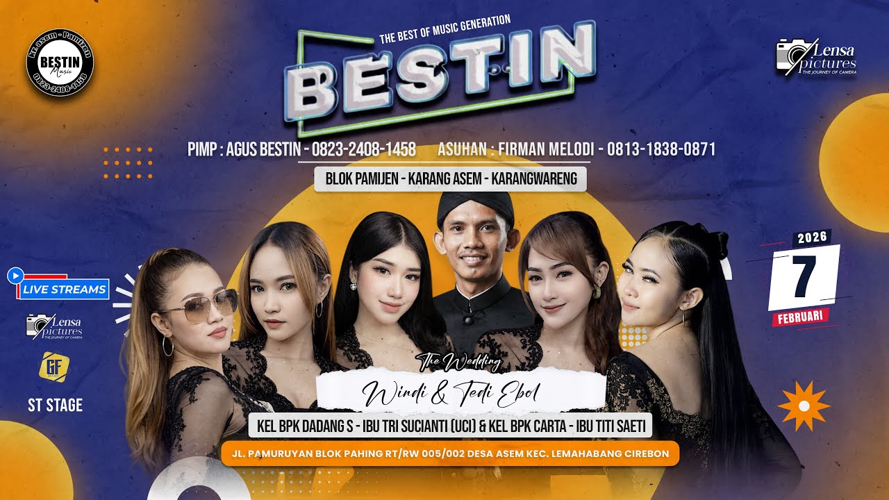 LIVE STREAMING BESTIN MUSIK / PAMURUYAN DESA ASEM / 7 FEBRUARI 2026