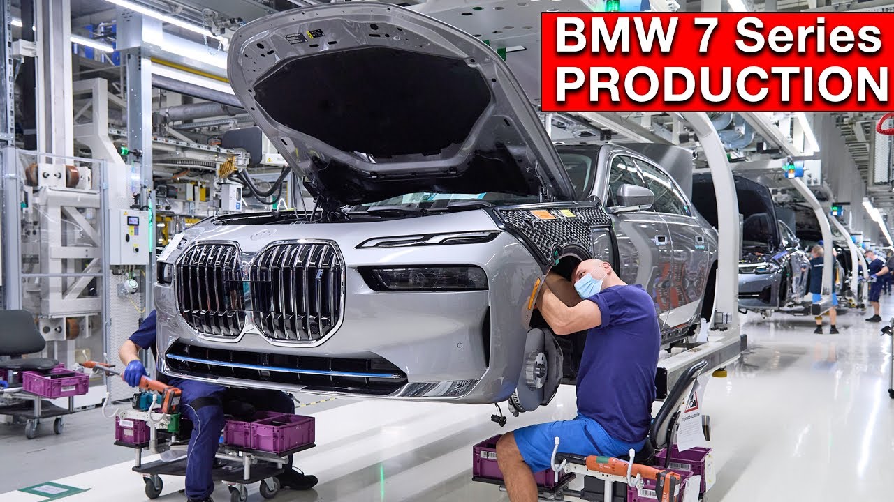 The NEW 2023 BMW i7 and BMW 7 Series Production