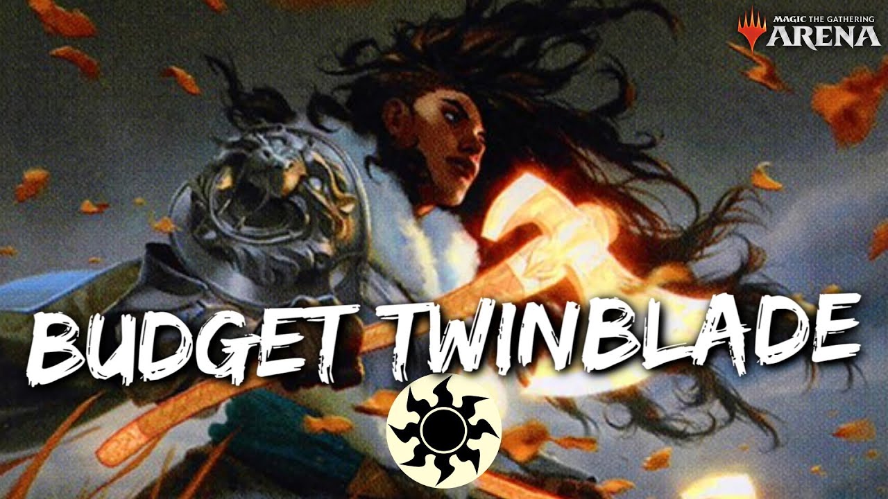 BUDGET TWINBLADE [MTG Arena] | Mono-White Lifegain Deck in M20 Standard