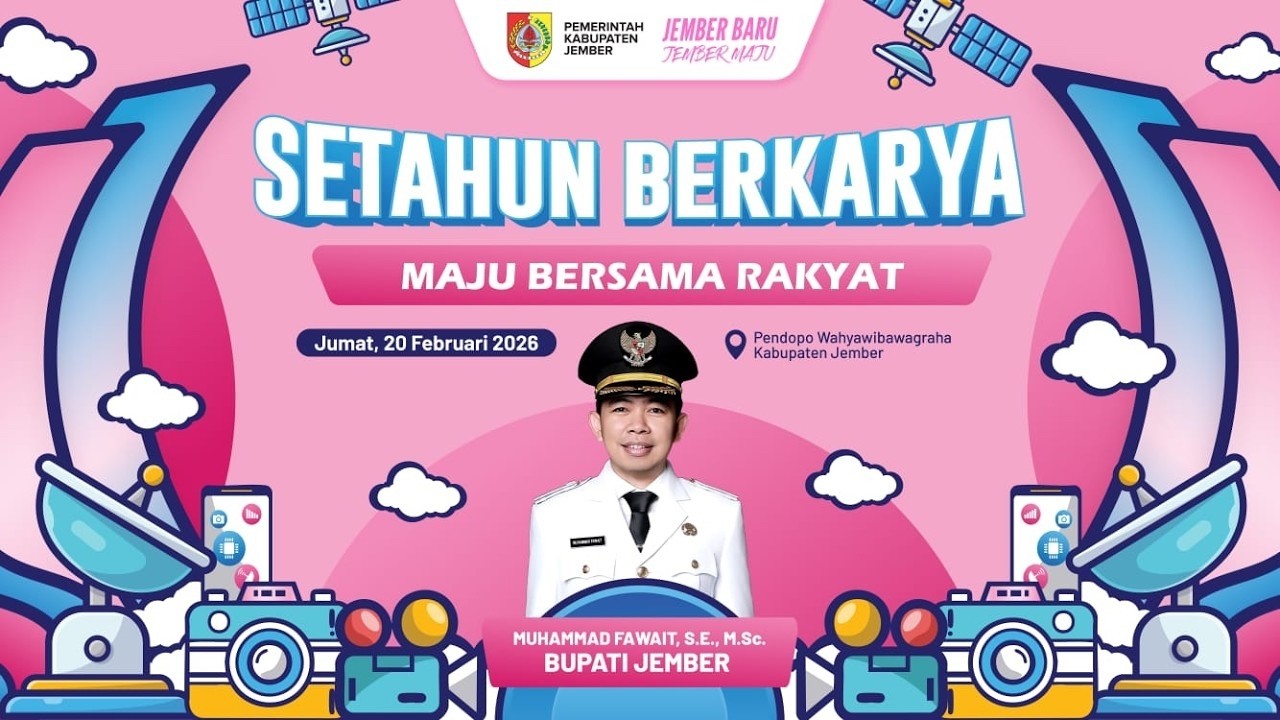 [LIVE] Satu Tahun Kepemimpinan Bupati Jember Gus Fawait 