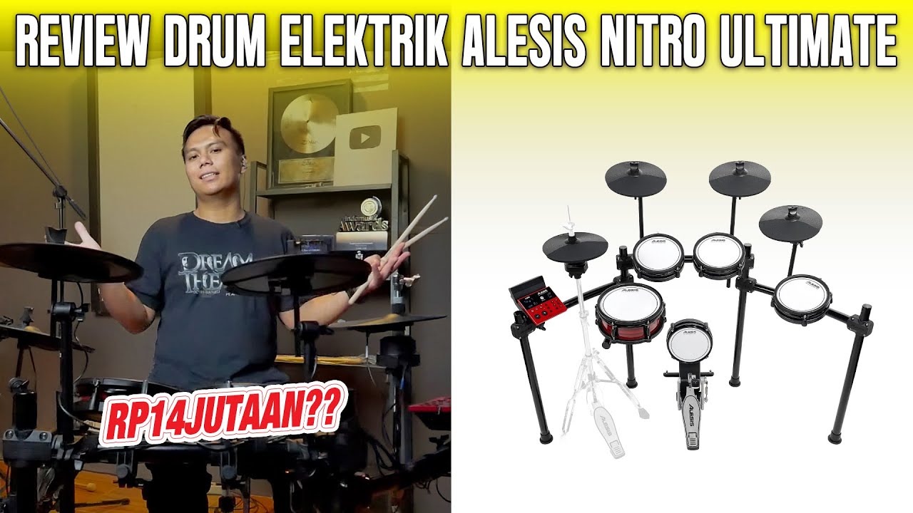 KUPIKIR DRUM INI BIASA AJA.. Rp14Jutaan ALESIS NITRO ULTIMATE