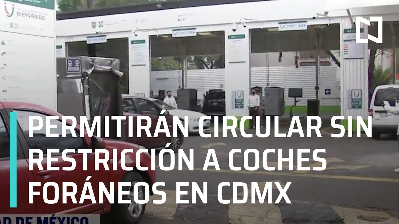Verificación voluntaria permitirá circulación sin restricción de vehículos foráneos - A Las 3
