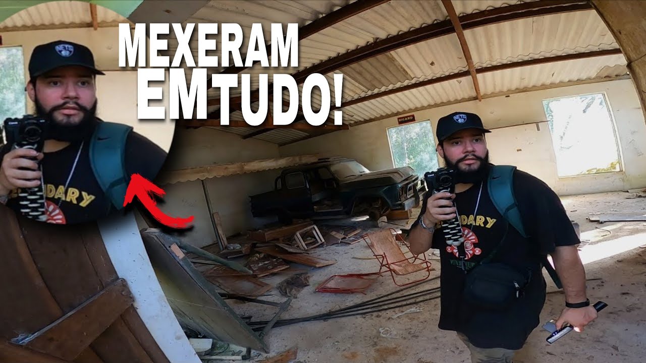 TIVE UMA SURPRESA AO VOLTAR NA CASA COM O CARRO ABANDONADO!