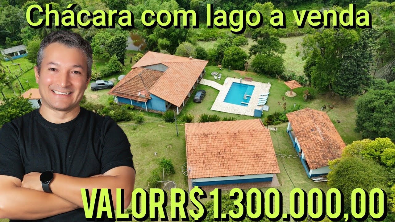 Chácara com lago a venda em Mairiporã, 11.500 m2, 6 dormitórios, pomar, galinheiro, #chácara 