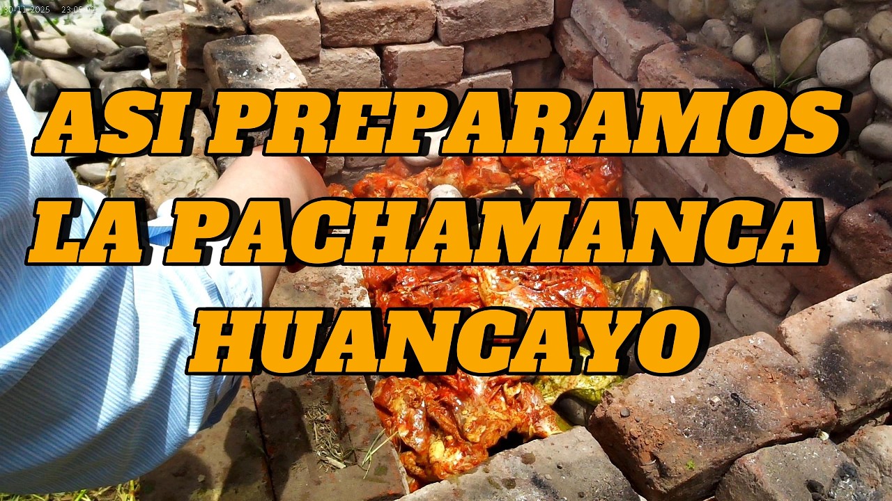 Así preparamos la pachamanca en Huancayo