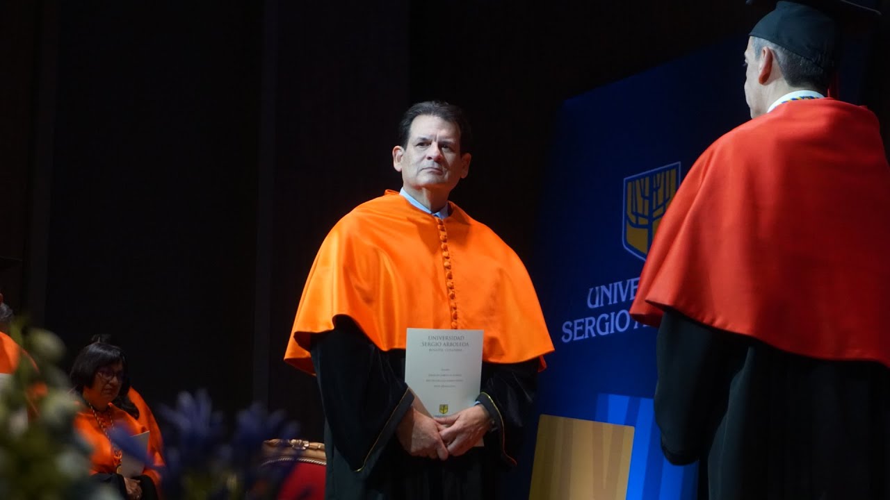 Doctorado Honoris Causa a Luis Carlos Sarmiento Gutiérrez | Primera Cátedra Doctoral