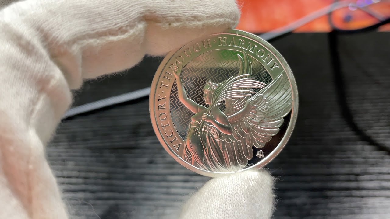 2021 St. Helena Queen's Virtues Victory 1 Ounce Silver Coin Review