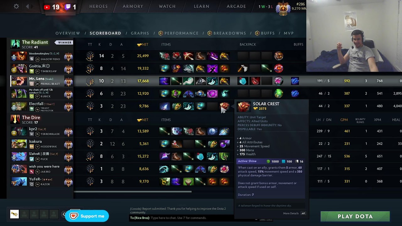 Rankeds, probando builds