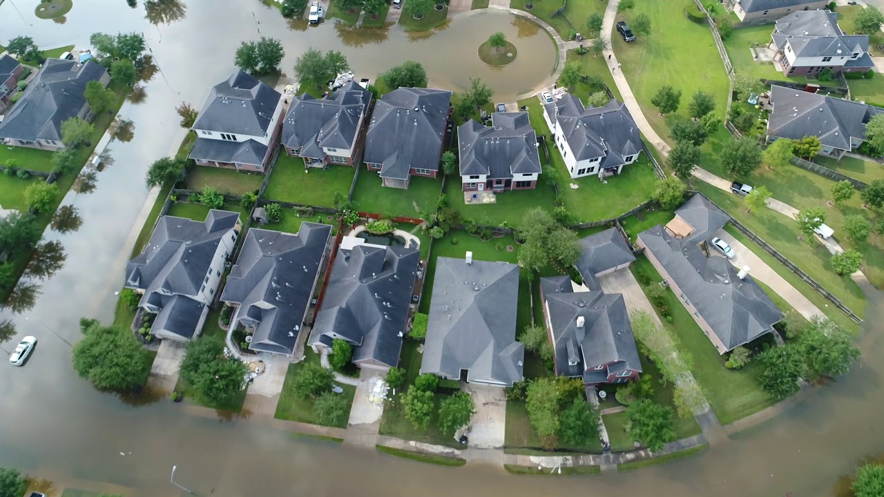 03SEP2017 Drone Survey of Grand Lakes Phase 3 & Canyon Gate W of Mason Rd after Hurricane Harvey