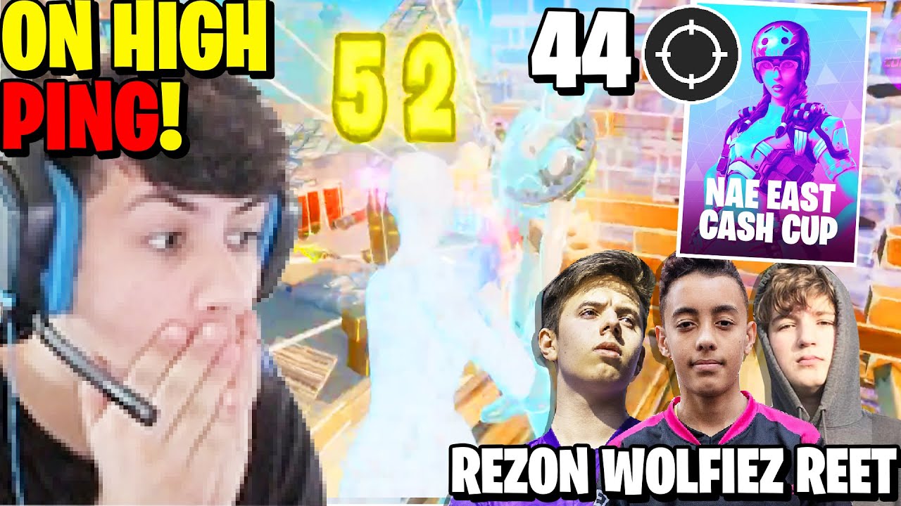 Reet Wolfiez & Rezon Got #1 IN NAE Cash Cup After THIS 44 KILL Game - 2 POV