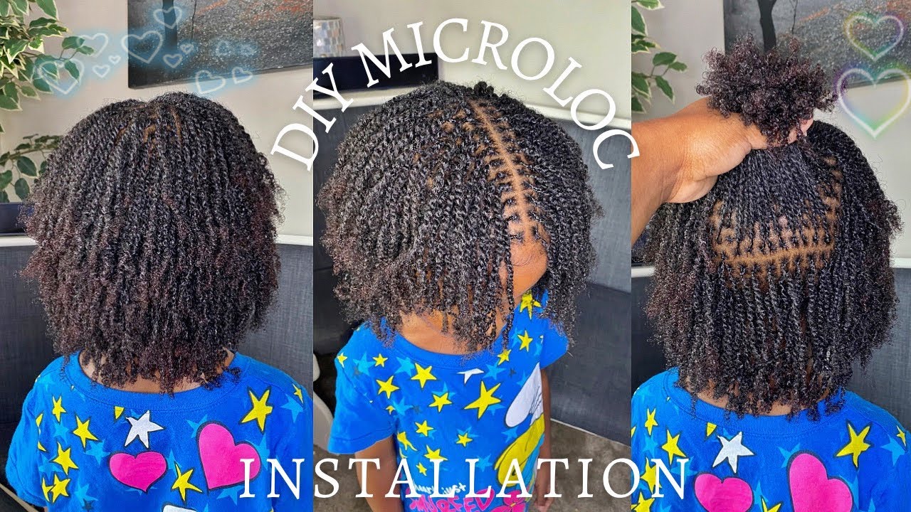 HOW TO | DIY MICROLOCS INSTALLATION PART 2 🌱 | (Braided root) & Two Strand Twist Method