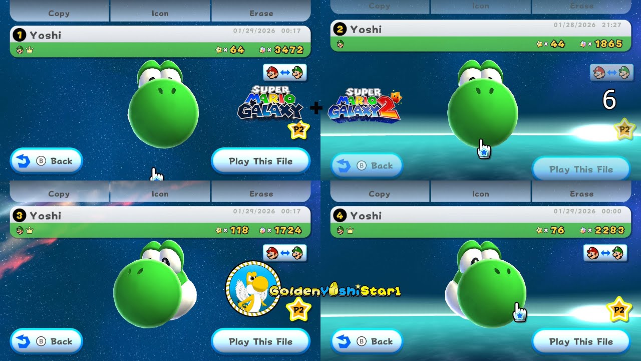 The Race to 300% Super Mario Galaxy 1, Super Luigi Galaxy, and Super Mario Galaxy 2 (part 6)