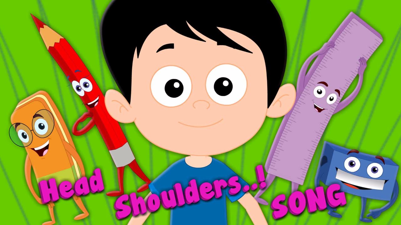 Head Shoulders Knees And Toes | Nursery Rhymes | Kids Songs | Baby Videos | Childrens Rhymes