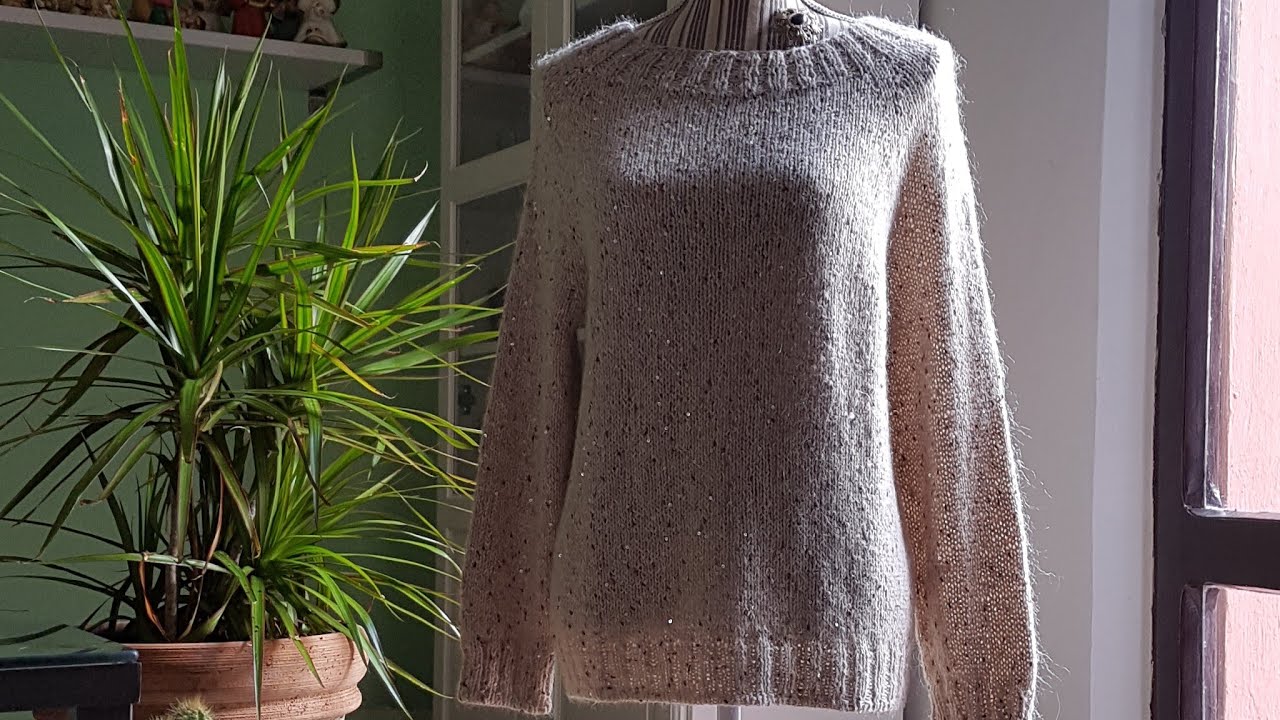 Maglione ai ferri top down facile (parte 1)