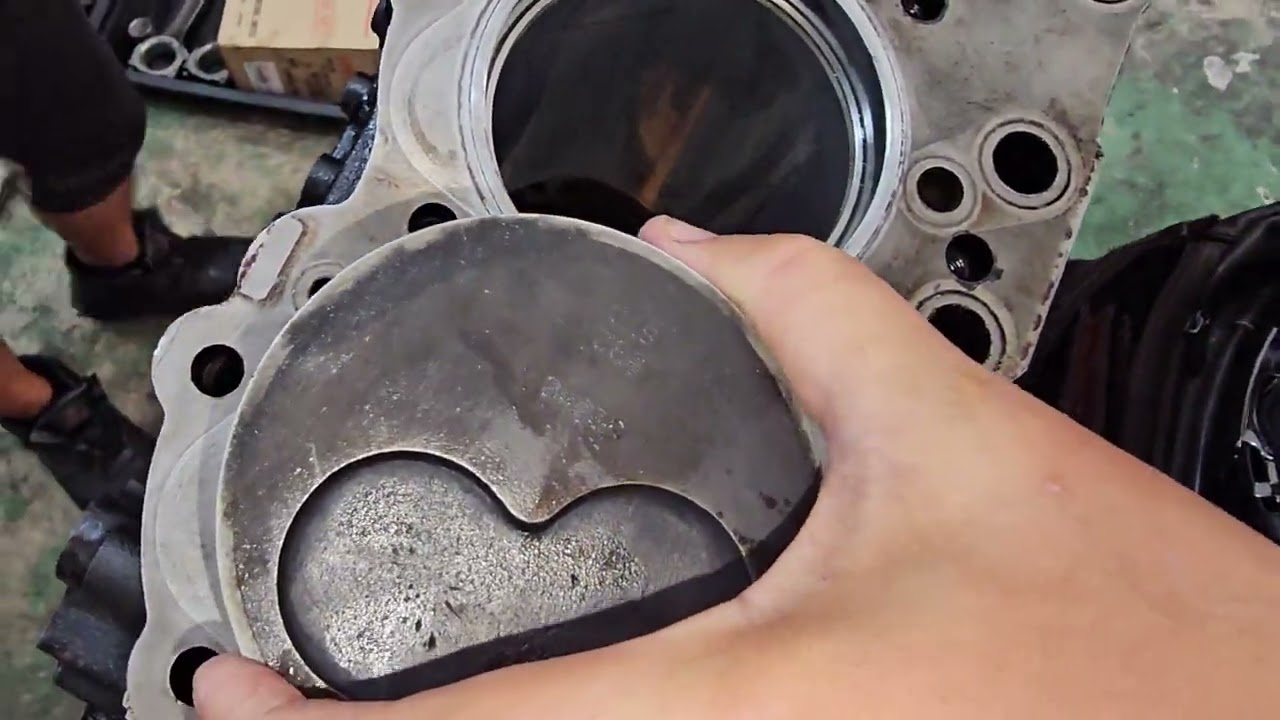 Isuzu big horn engine 4jg2 sd overhaul knp masih keluar breather?punca & solusi
