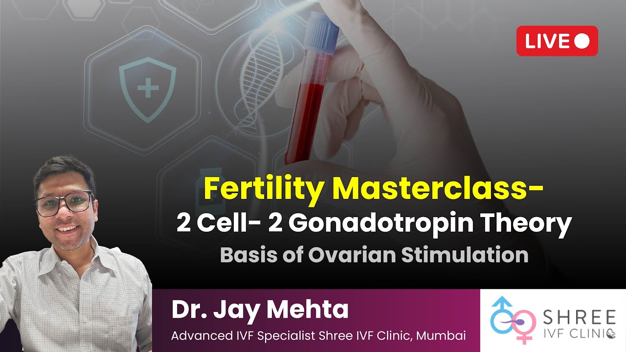 Fertility Masterclass 19 - 2 Cell- 2 Gonadotropin Theory | Basis of Ovarian Stimulation