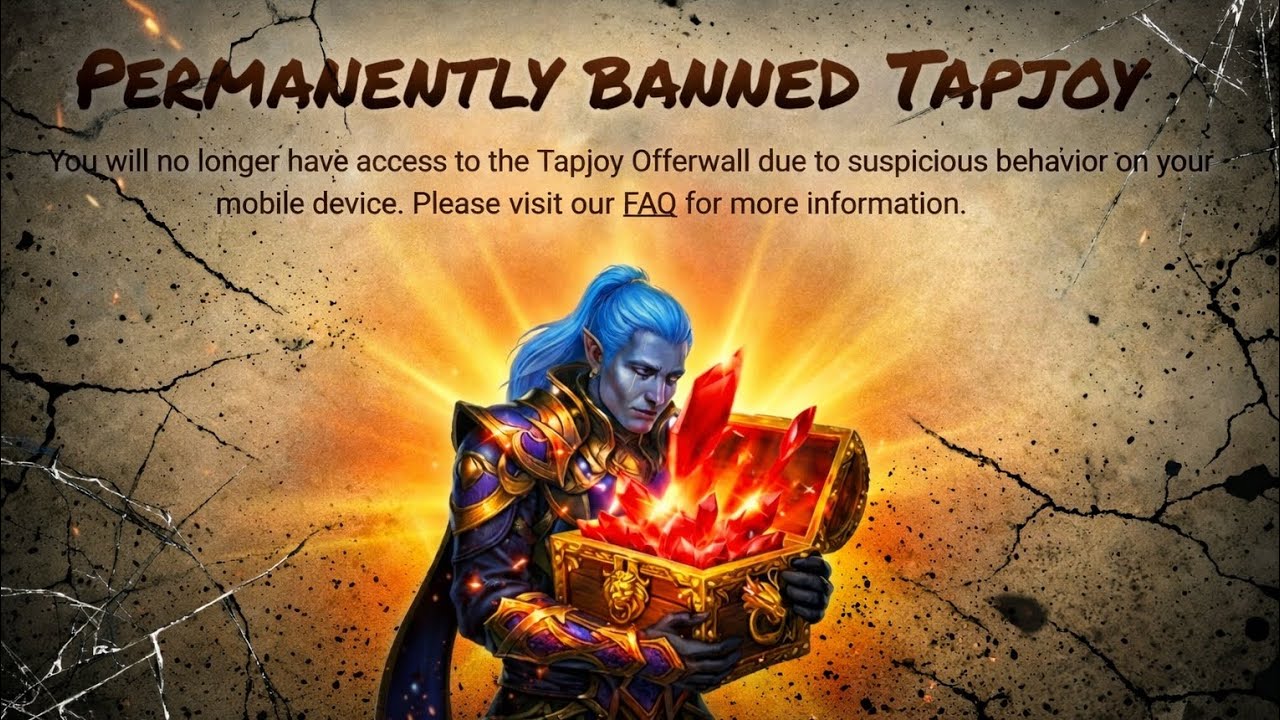 Tapjoy Permanently Banned Me 🥲 in Shadow Fight Arena ⚔️