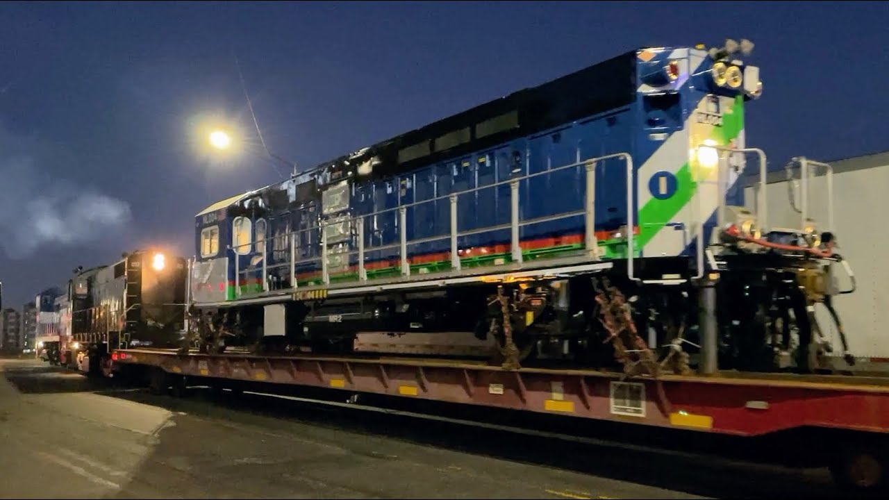 A New R255 NYCTransit Work Locomotive Was Delivered