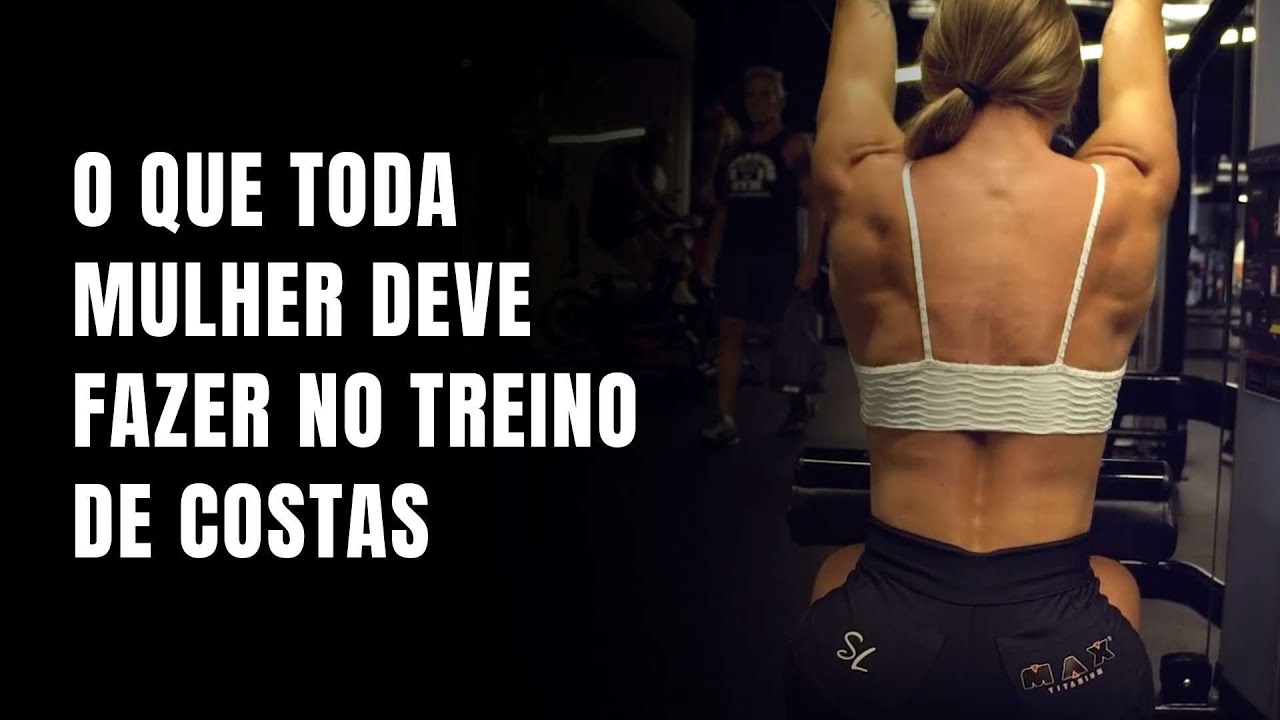 TREINO DE COSTAS PARA MULHERES