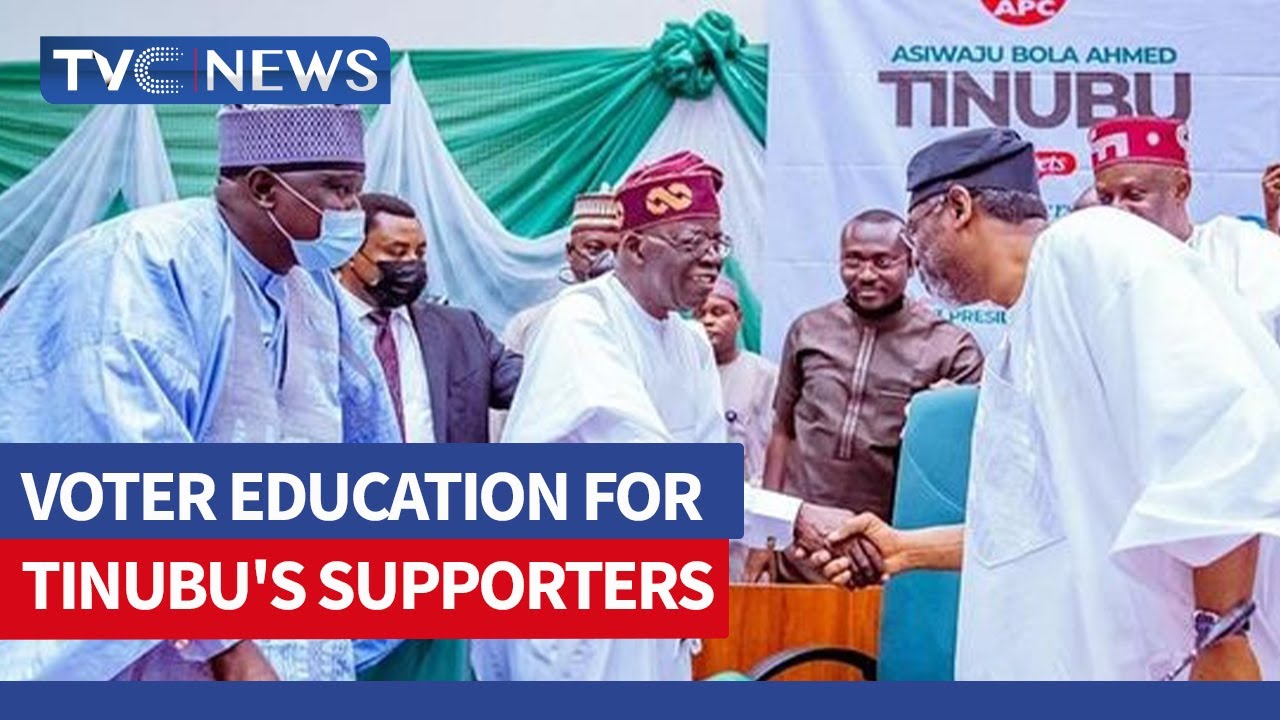 Group Organises Voter Education For Tinubu's Supporters
