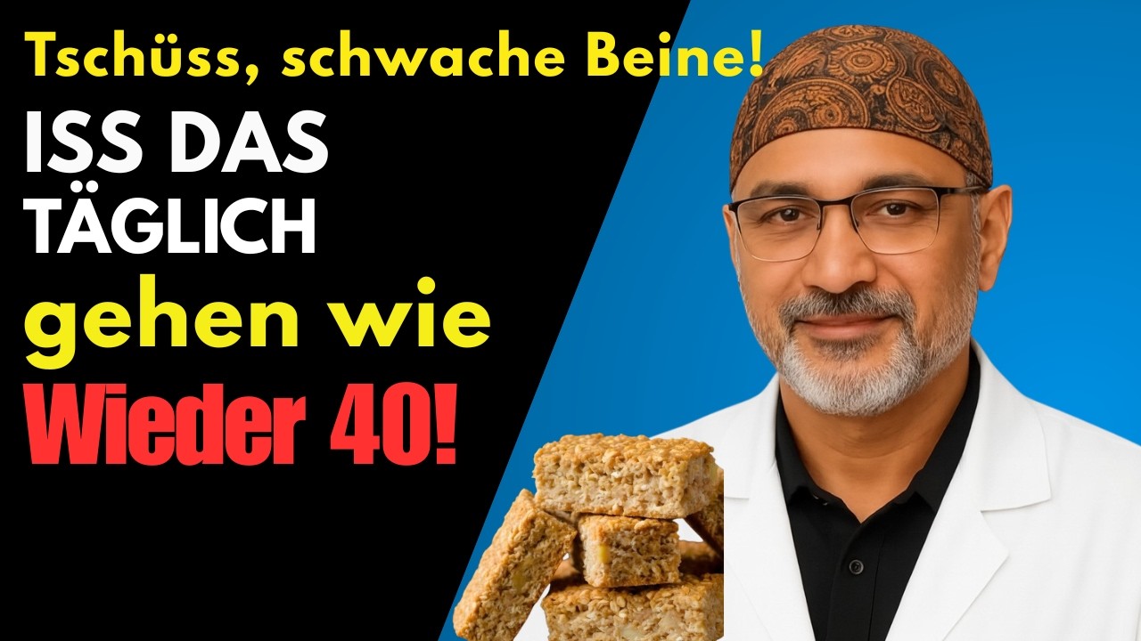 Möchten Sie selbst mit 90 stärkere Beine? Essen Sie dies jeden Tag