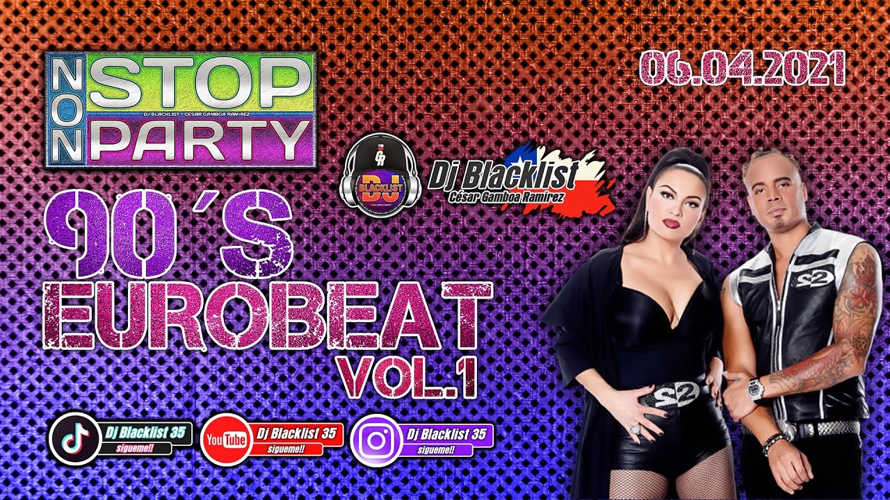 VideoMix - Non*Stop Party - Eurobeat/Eurodance 90´s Mix Vol.1 By Dj Blacklist