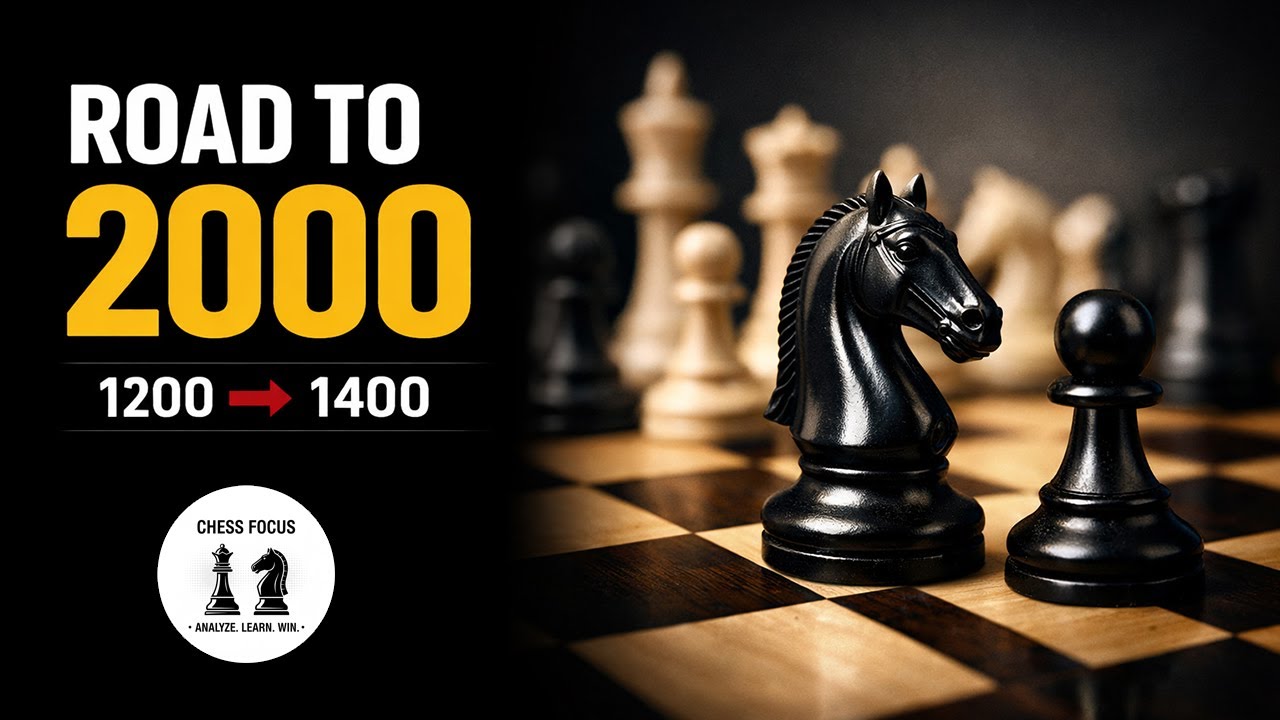 Road to 2000 Elo #3 | ~1200 Rapid Chess - One good decision made the difference