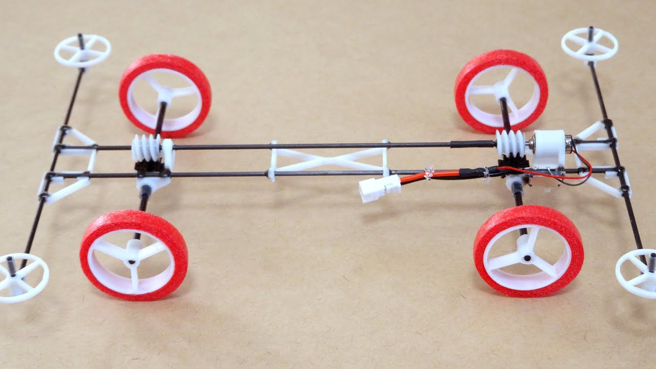 ミニ四駆を超軽量化してみた 3 : Making Super Lightweight Mini 4WD Car 3