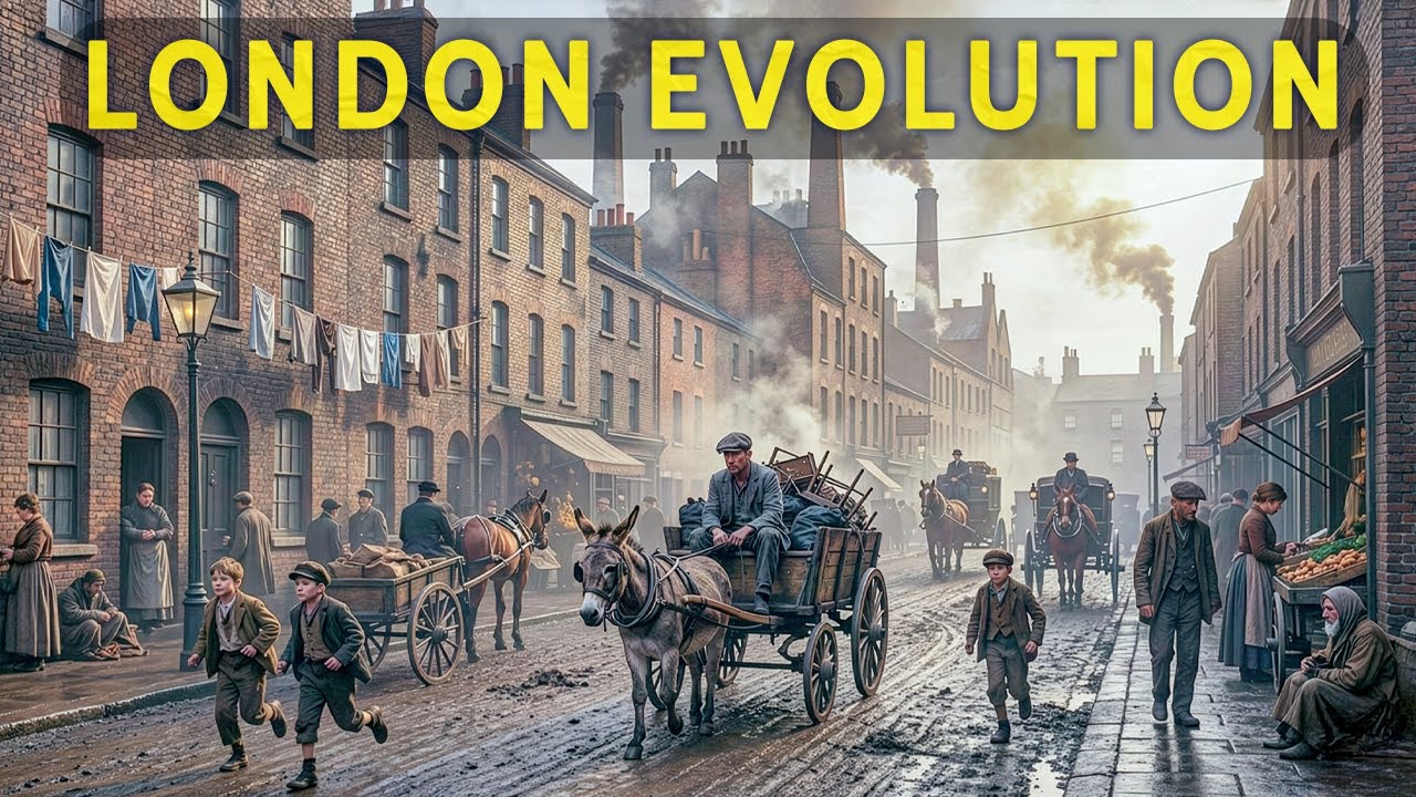EVOLUTION of London 5th Century - 2026 (AI Reconstruction)