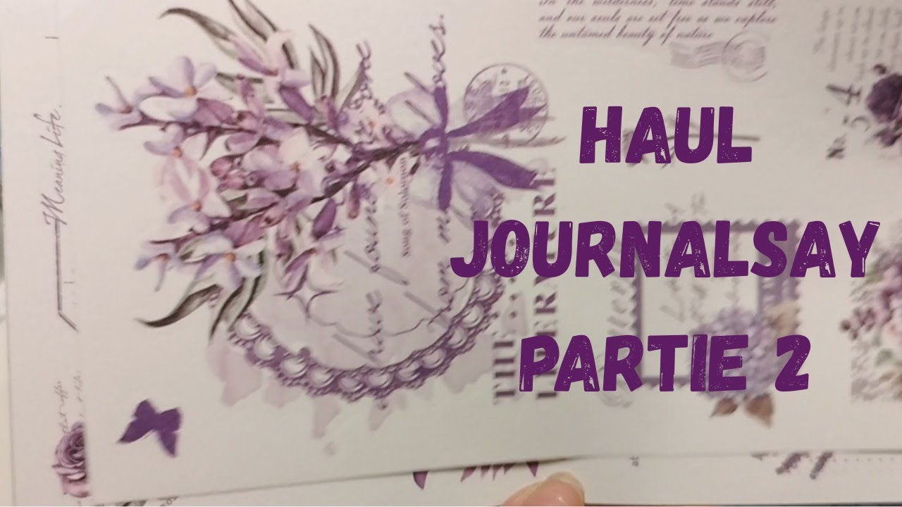 Haul @journalsay partie 2