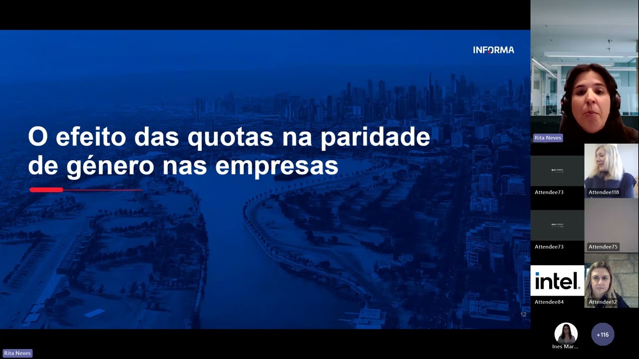 Webinar Informa D&B | Presen&ccedil;a Feminina nas Empresas em Portugal