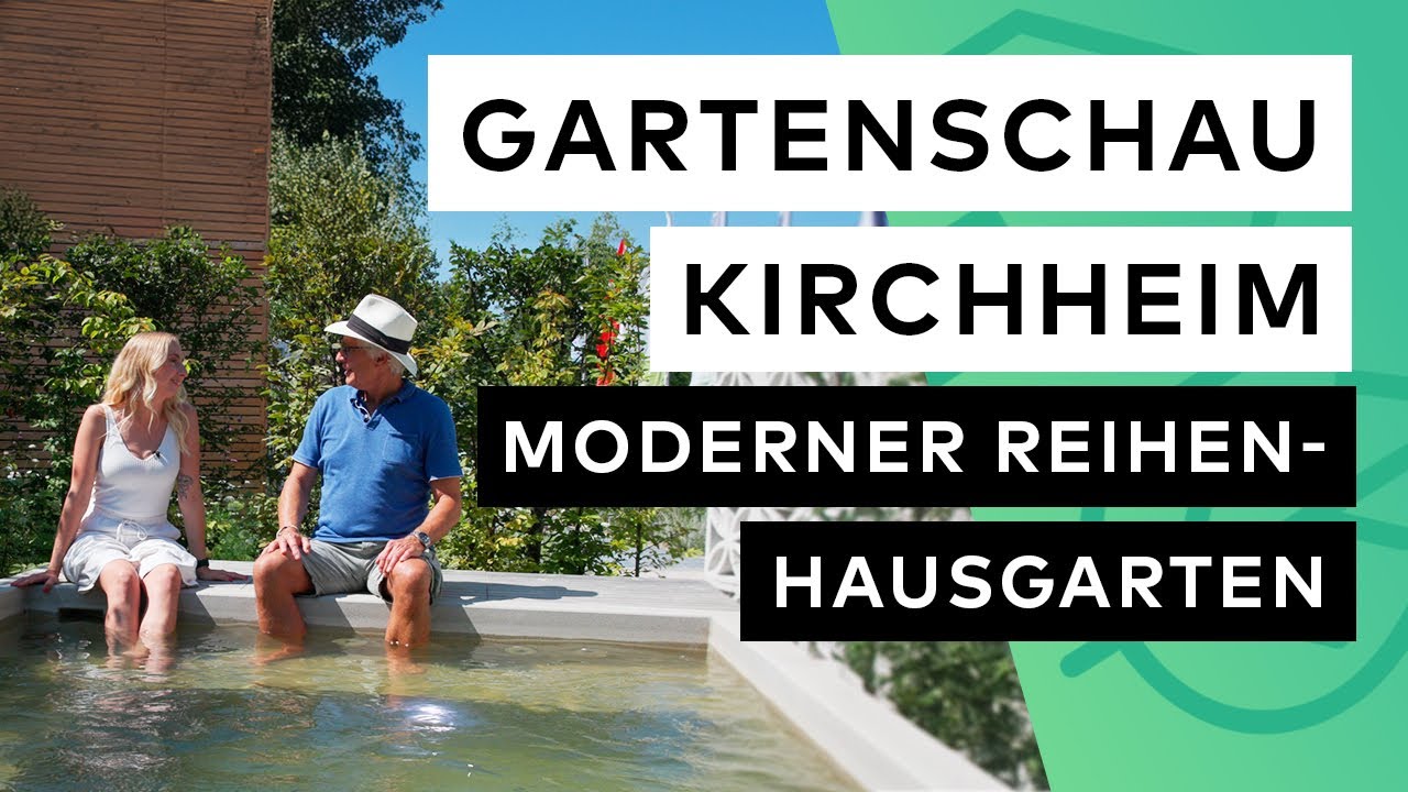 Gartenschau Kirchheim 🪴👩‍🌾 Moderner Reihenhausgarten