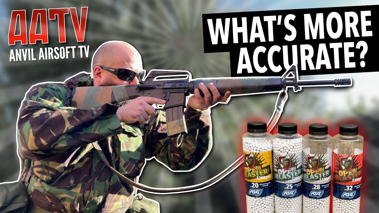 Does BB Weight Effect Accuracy? | CYMA M16A1 Accuracy | AATV EP145