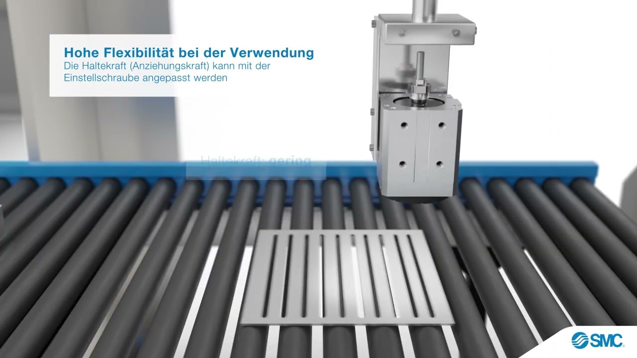 SMC Produktanimation: Serie MHM-X6400